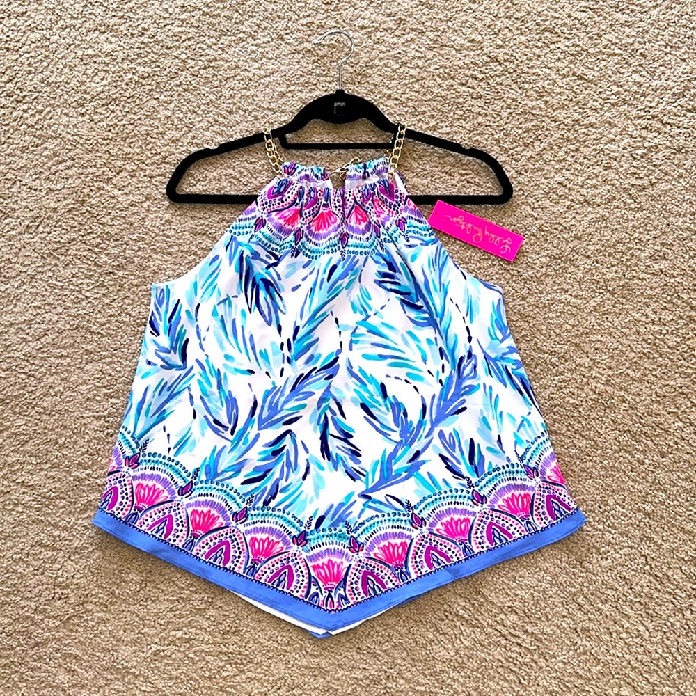 NWT Lilly Pulitzer Flock Together Engineered Top